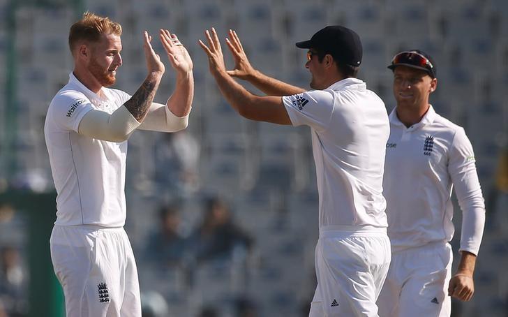 England's Stokes reprimanded for offensive outburst